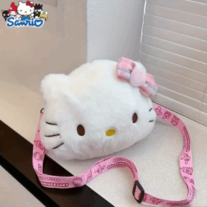 Cute Hello Kitty Plush Bag