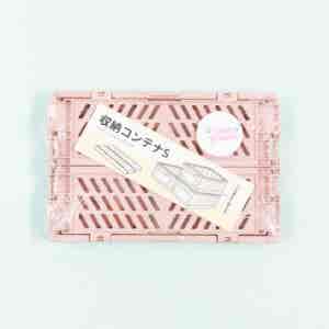 Small Pastel Crates- Pink