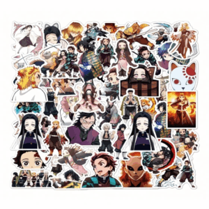 Demon Slayer Anime Sticker Set (100 Stickers)